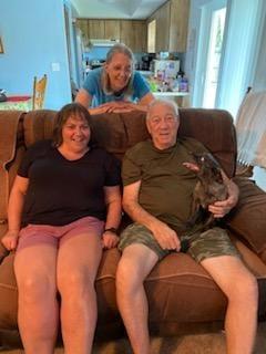 Linda and I and our oldest daughter