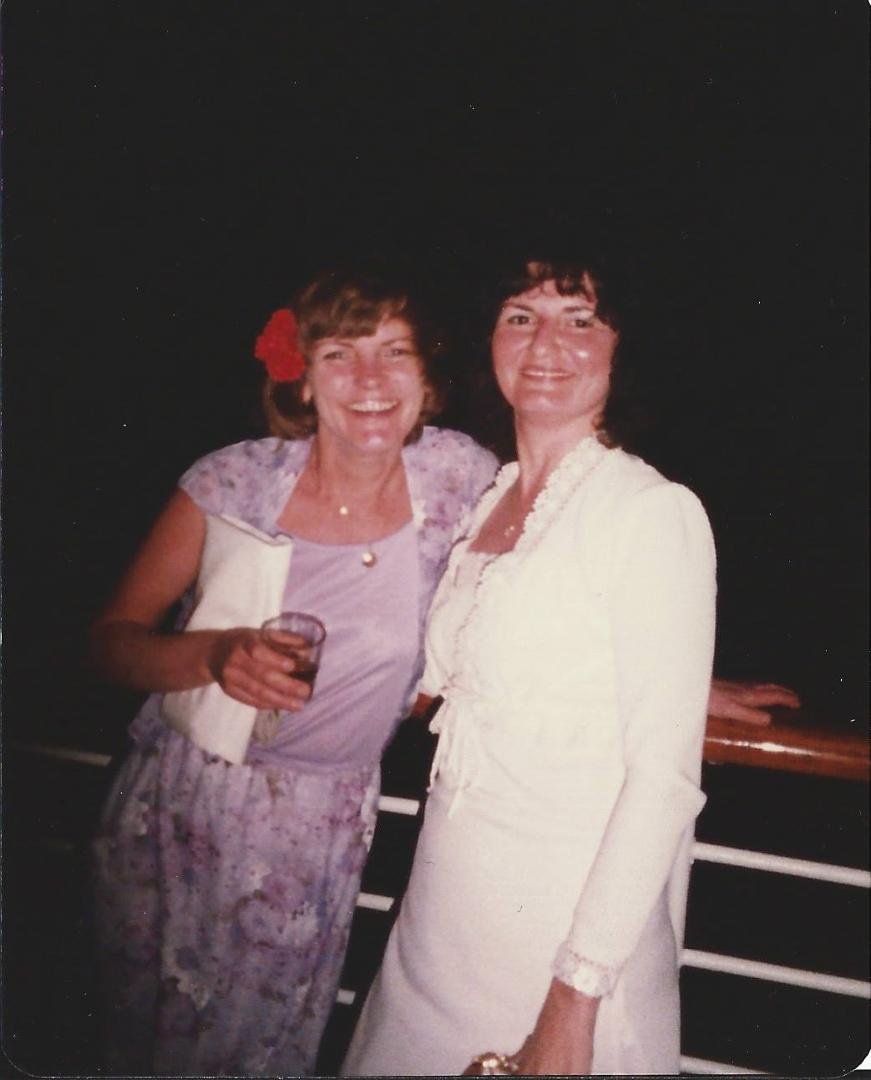 TBT. Cruising the Caribbean with Judy Faulhaber. 1984.