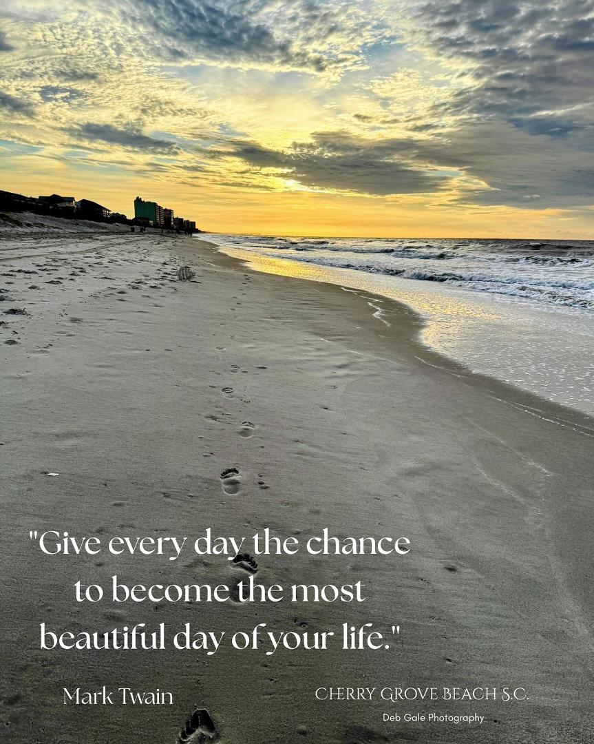 Good Morning from Cherry Grove Beach, S.Carolina. 08/23/25 7:12am