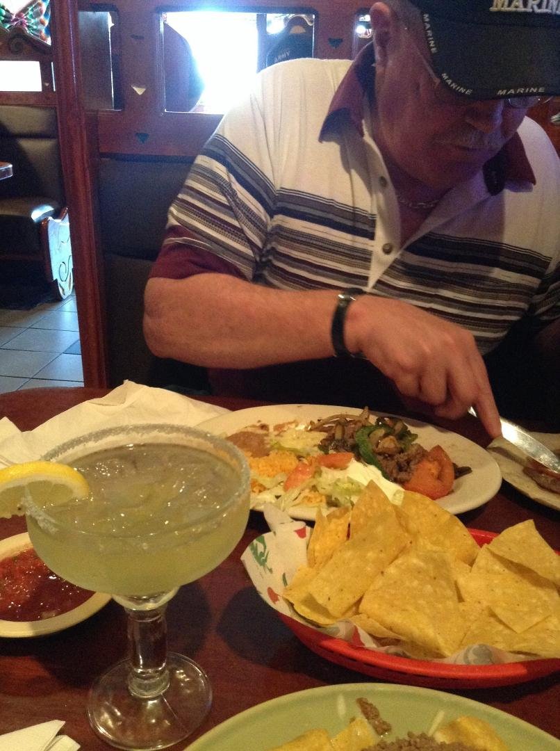 Lunch with hubby!