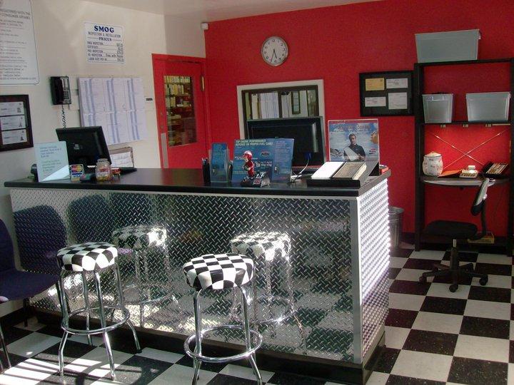 shop front office waiting area