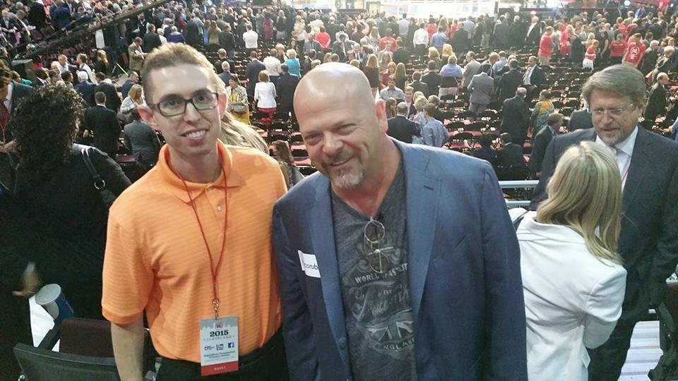Rick Harrison from Pawn Stars. Welcome to CLE Rick.