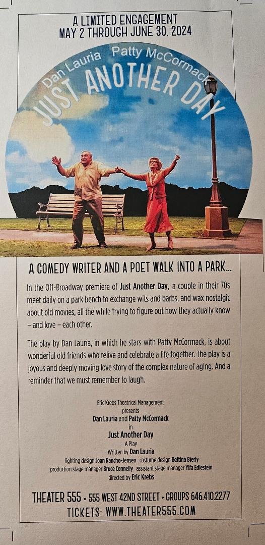 Dan Lauria has a new play....starting May 2nd. Click on pic for all the information you need