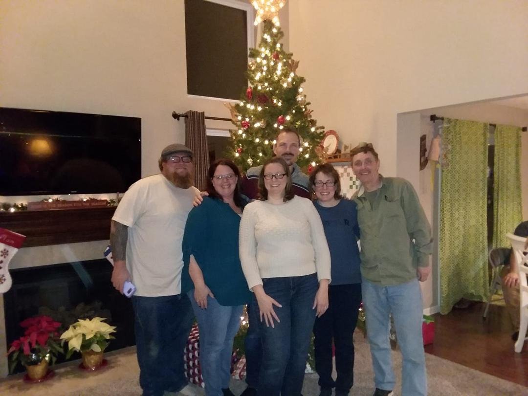 Christmas Eve with my family...surely blessed and in so many ways...love them all so much...Grandpa Don...