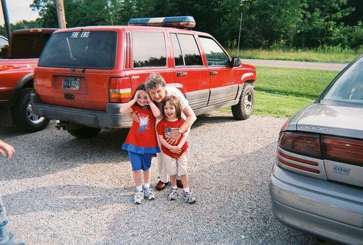 William Hatcher's album, trip up to see grandkids