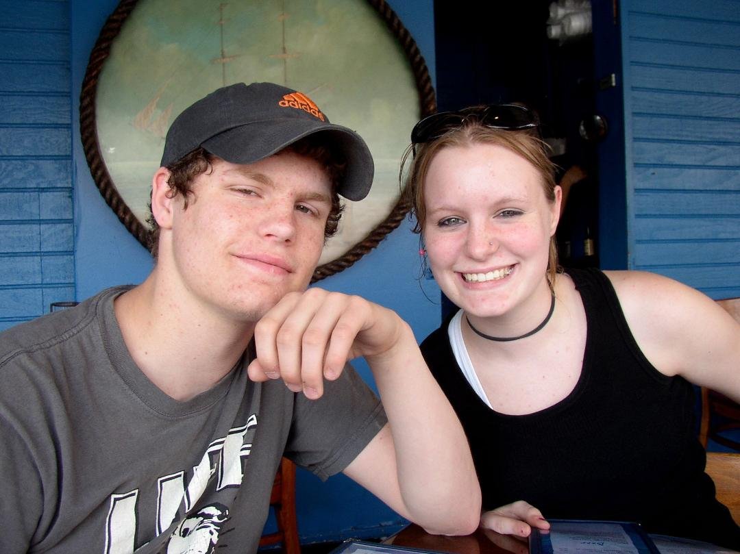 Chuck's and Virginia's last spring break visit to Naples. One of my fav pics of the two of them. Seems like yeserday.