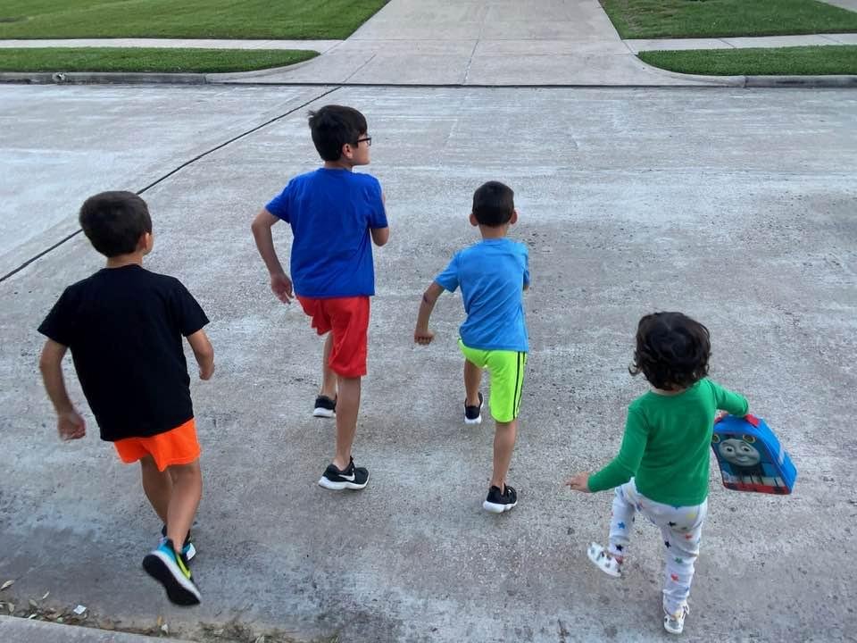 4 grandsons