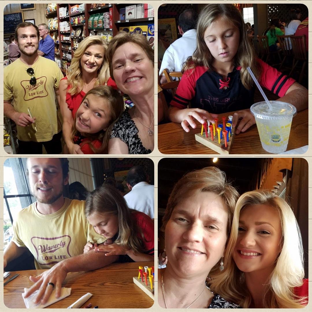 End of summer... went to pick Ella up from her trip with the Harper clan. School starts tomorrow Ella! Eeeeek