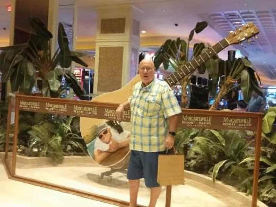 Great time at Jimmy Buffet Margaritaville Hotel & Casino
Bossier City, Louisiana with our dear friends David & Sharon Spretz.