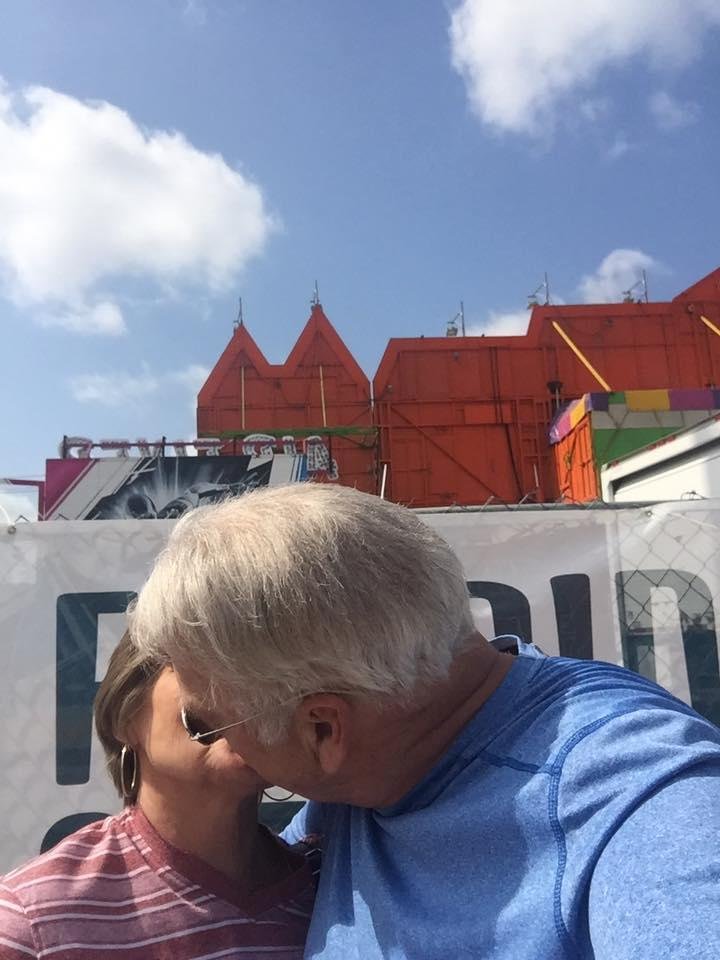 Having fun at the Florida State Fair