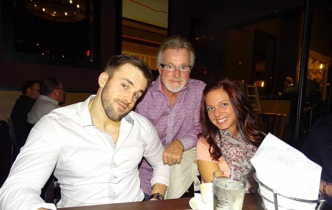 Saying good bye to Dan and Monica