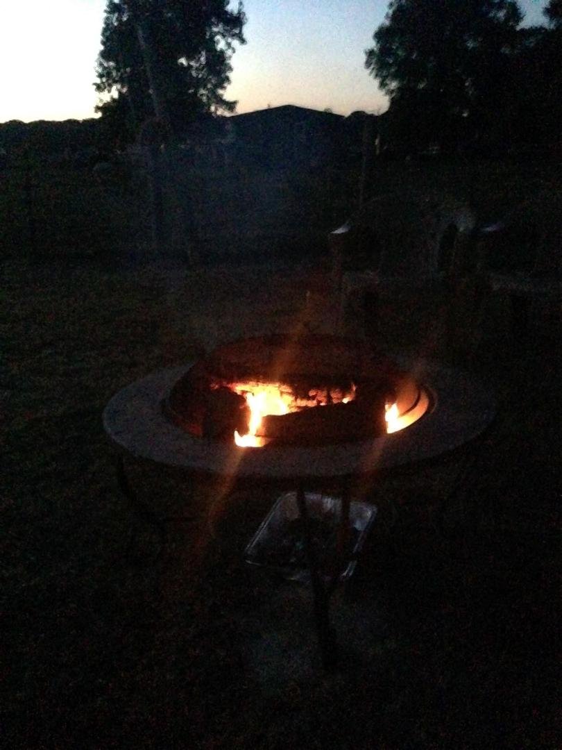 Ah the single life. Enjoying this fire by myself and then going to head in to play some video games with cheese pizza.