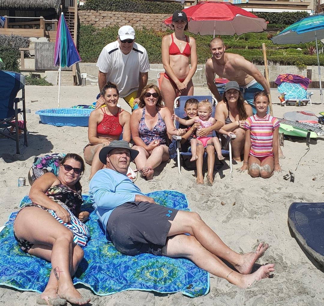 Family beach time💞