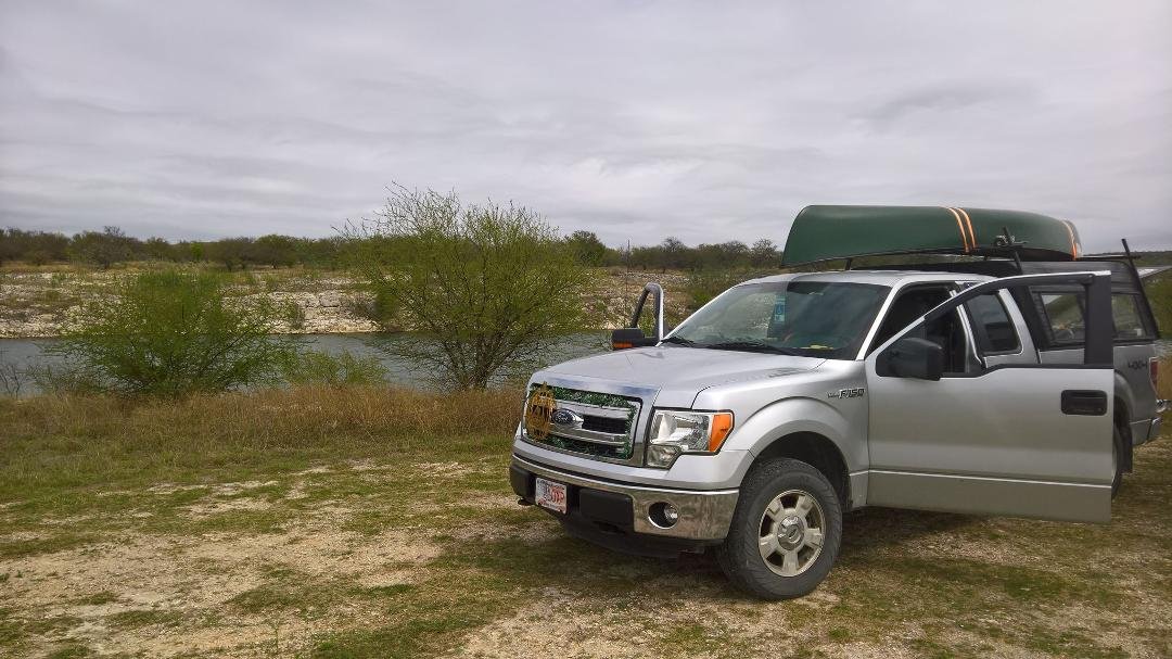 The LEM has landed at Amistad spur 406 campground. Kind of out of the way spot.