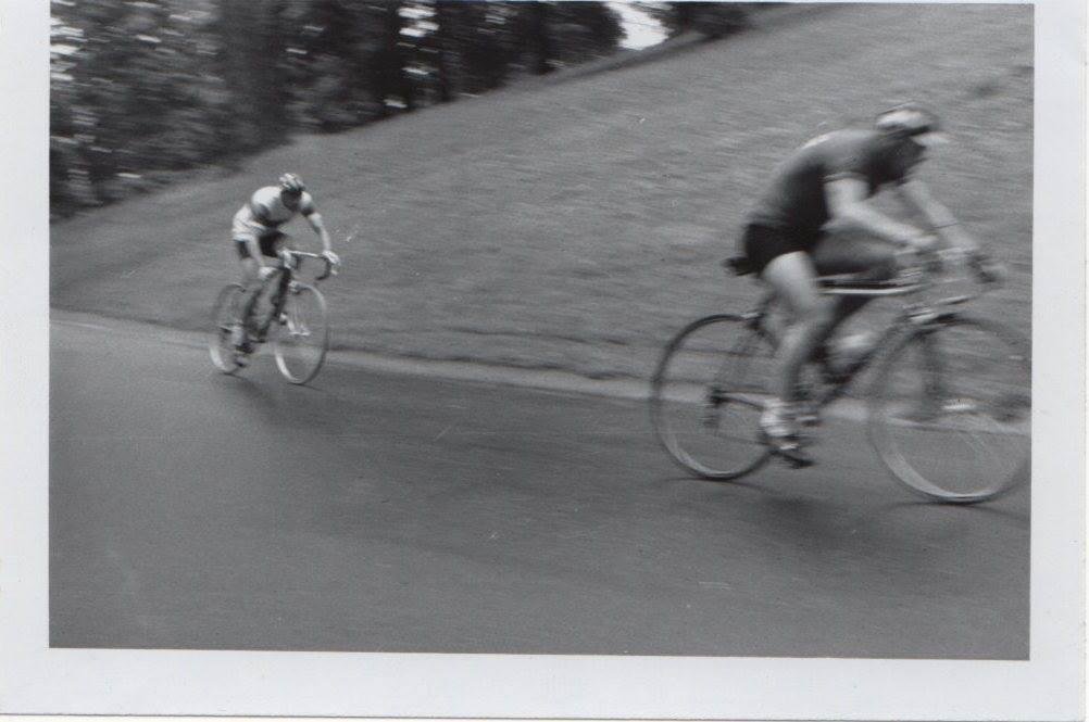 Dirk chasing at Mt Tabor