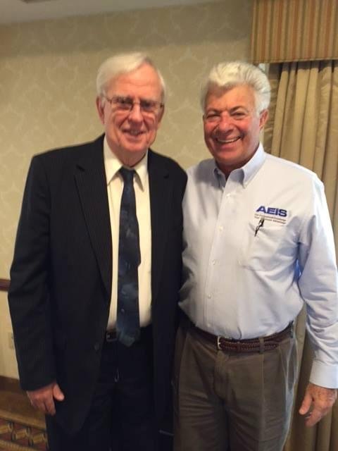 Myself with Herb Goldenberg