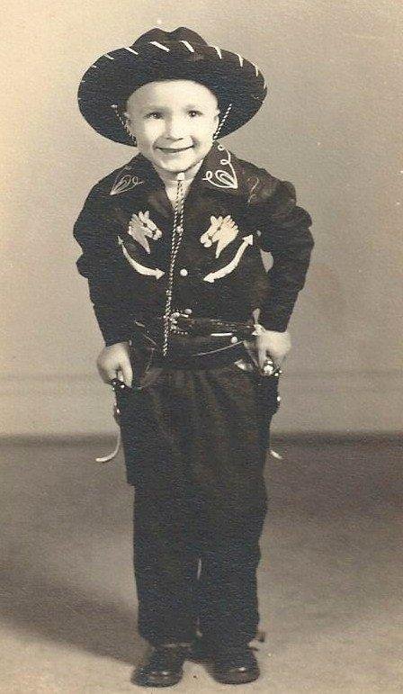 Wallace Blanton's album, LITTLE COWBOY