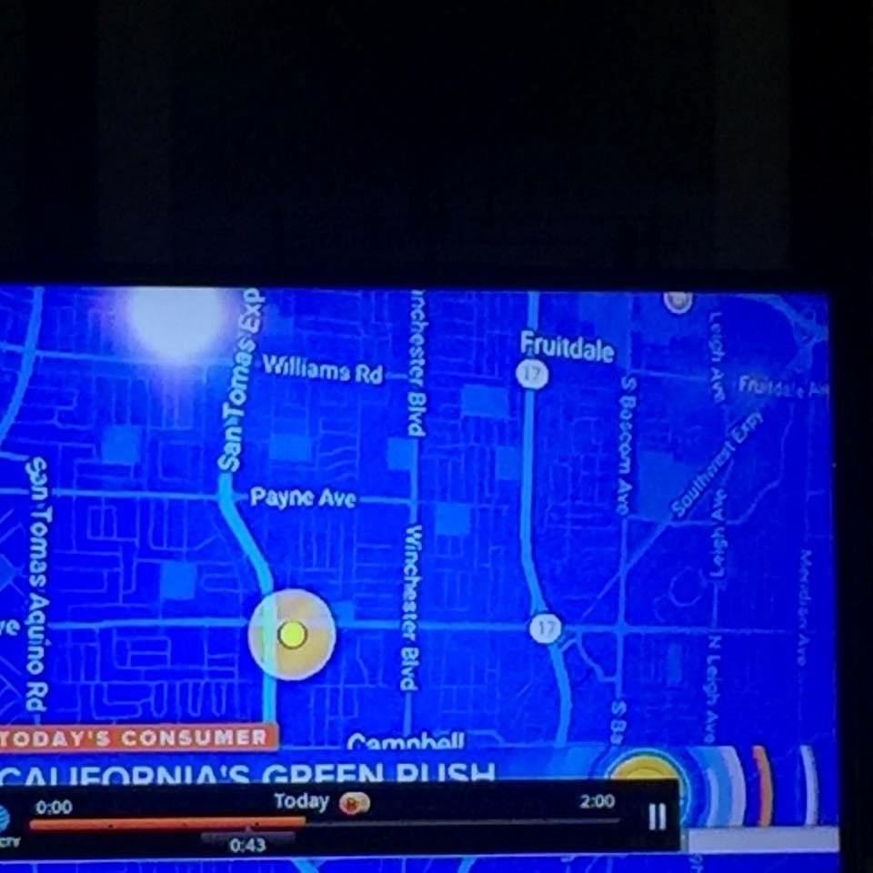 Listening to the Today show this AM.  The story is about the 100's of pot businesses sprouting (ha ha) up in CA.   The interviewee states, "on average we do a pot delivery every 10 seconds"....I look at TV and see a map of 