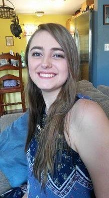 My granddaughter, Charissa ~ a high school senior. I can't believe it. I hope she knows I love her so.