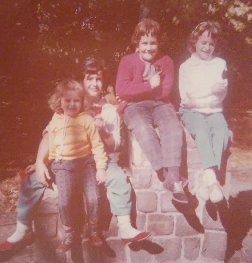 The girl crew this time.Myself,cousin Kathy,my cousin Lisa and cousin Mary.GREAT MEMORIES!!!