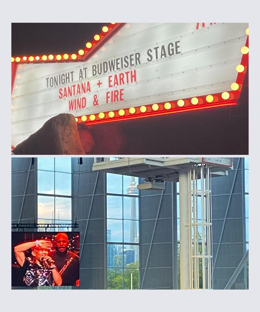 Even though I remember last September, it was nice to Grove Tonight in a Boogie Wonderland with the legends Earth, Wind and Fire. The backdrop of the CN Tower is always a bonus.