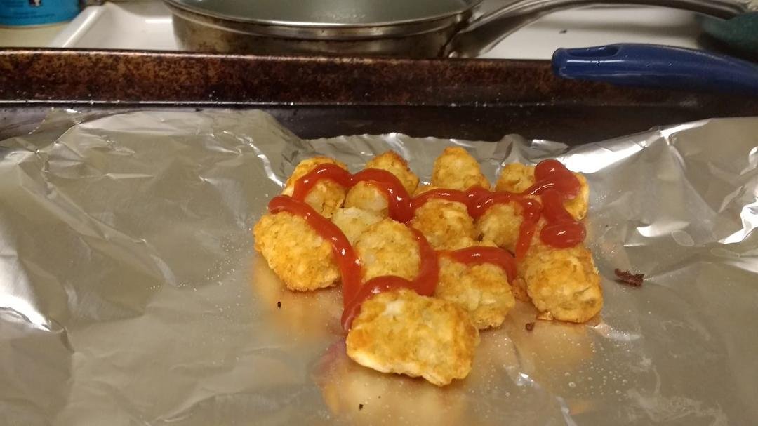 Killer Martha Stewart style tatr tots!