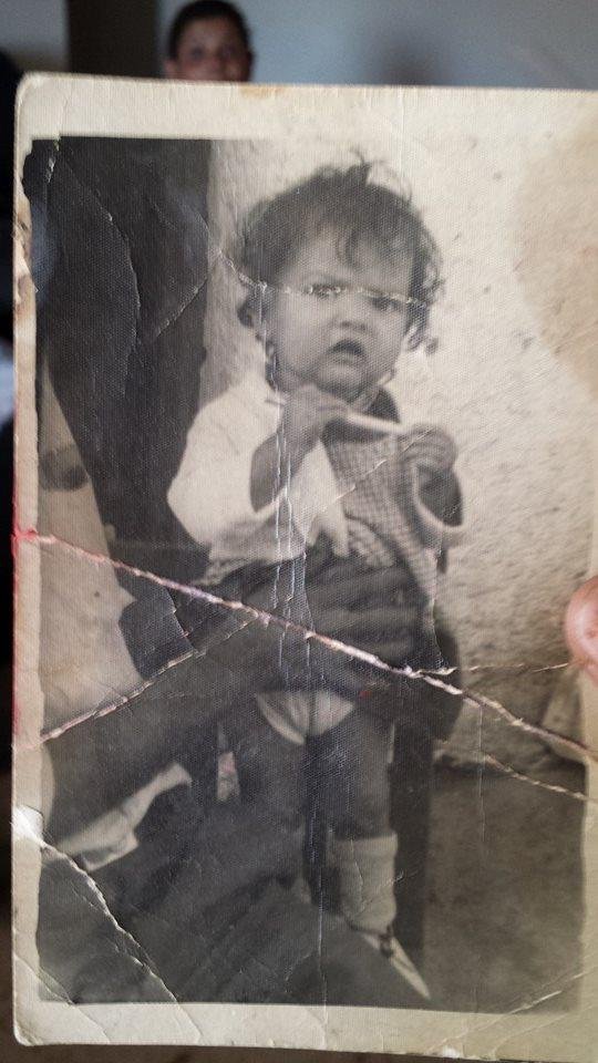 My mom when she was little.