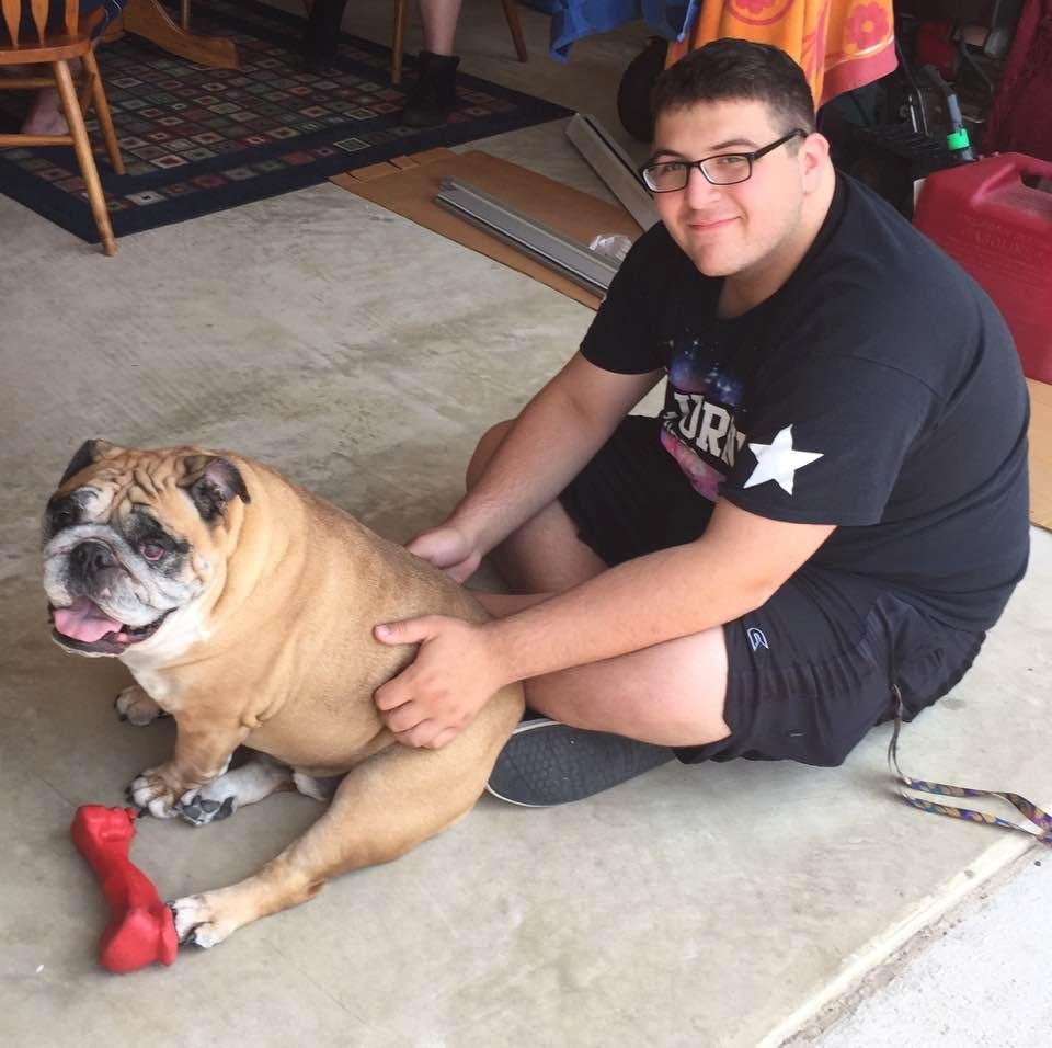 Two of my favorite boys! Sean and Hannibal!