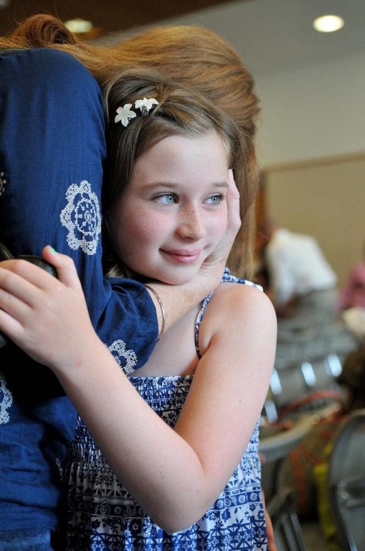 Gavi, age 8, 2nd oldest granddaughter