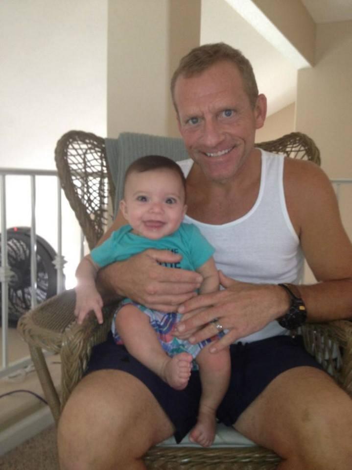 Granddad Scott with Silas