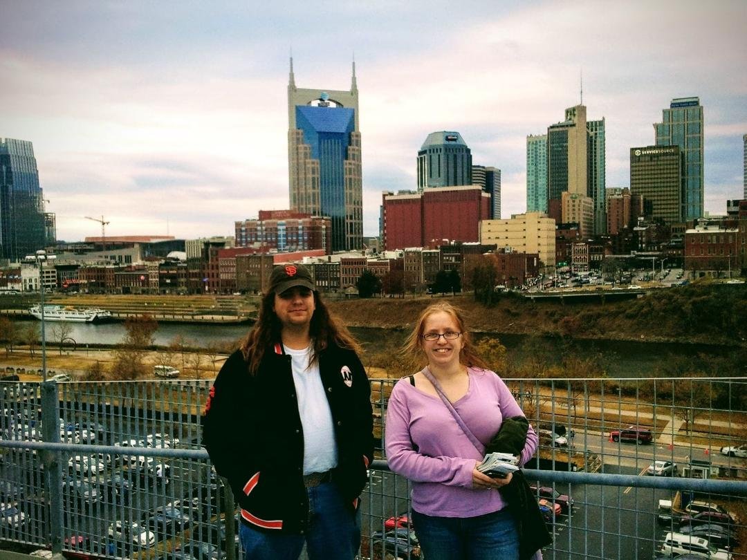 Visiting my sister in 2012. So glad I did this. Still missing her.