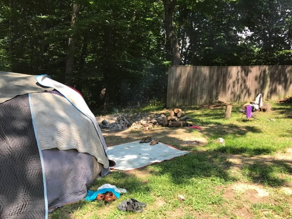 96 degrees in the shade today. Swear Lodge must have been 150 degrees. Feel purified