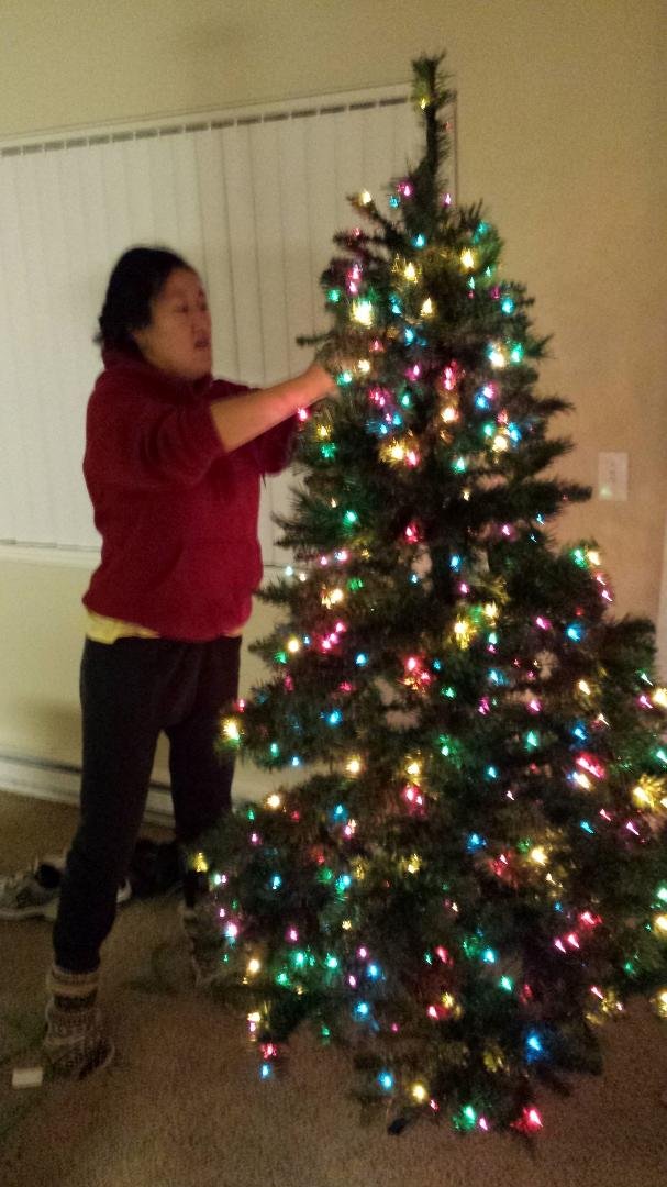 Jane decorating