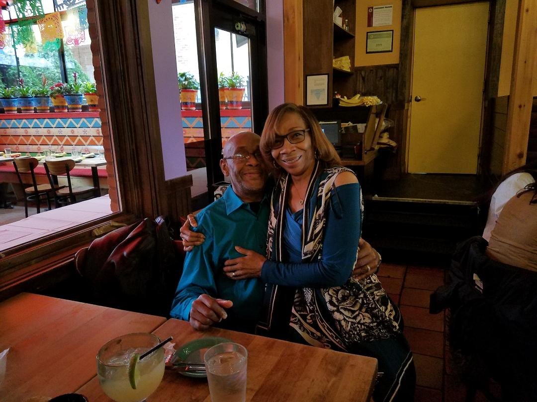 Celebrating a special birthday. Havi and Lolita
