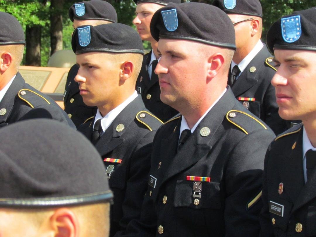 Brad's graduation from AIT.