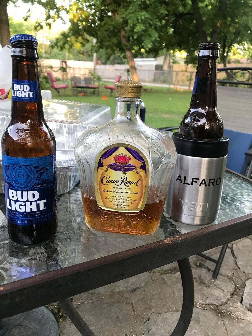 Taking a shot in honor of my brother’s birthday