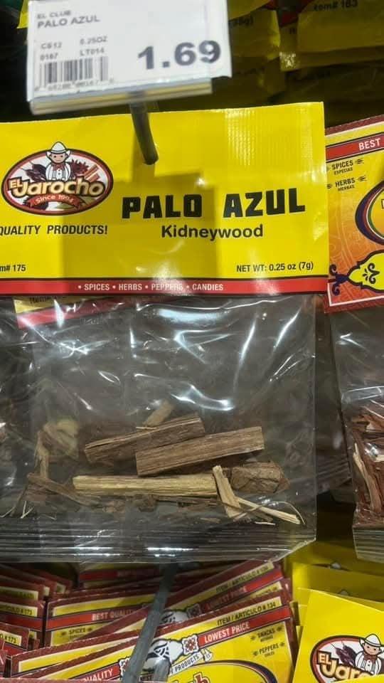 make tea with this bark and it turns the water dark blue! All yall with them back pains, swollen feet, legs, hands, dark urine, get a few pounds of this bark and this will kick start ypur kidneys to its proper functionality