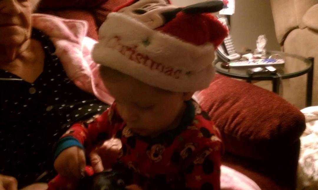 He does not like wearing hats lol.