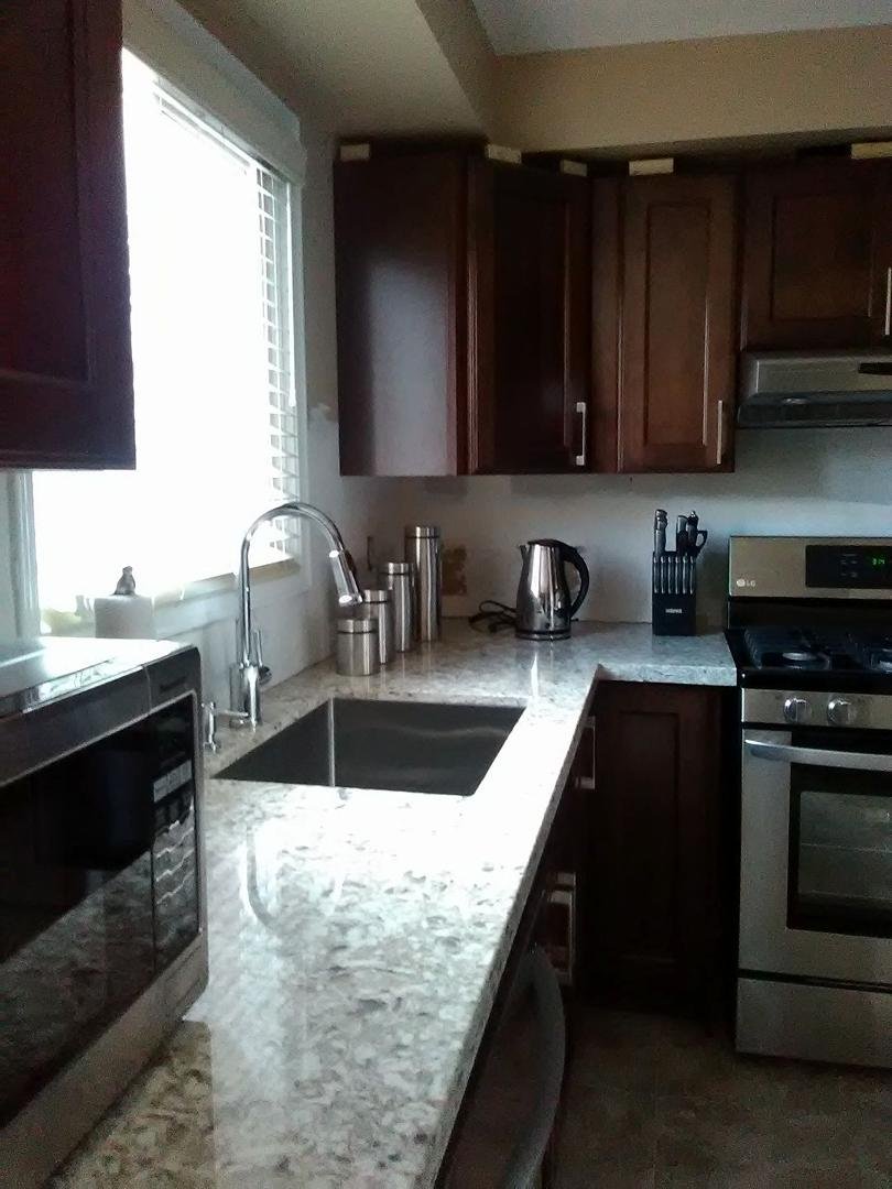 Yay !!! Coming into home stretch ,cabinetry almost completed , back splash on order.