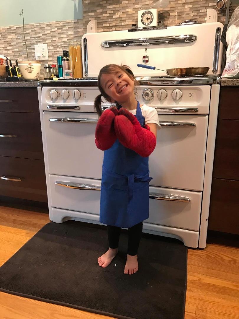 You'd think she was just hammin' it up, but she's always this way.
