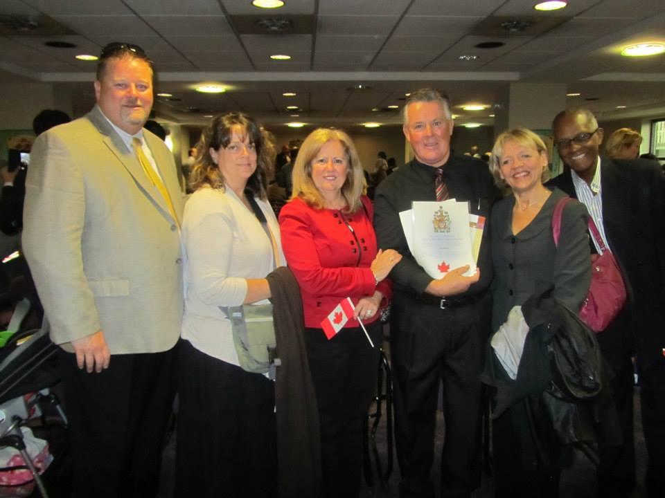 Paul Sheard's album, Citizenship ceremony