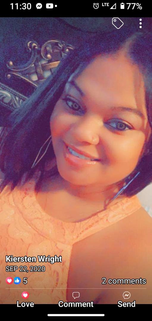 Happy Birthday to my beautiful grand daughter. Kiersten Wright . Enjoy your special day. I Love you too the moon and back.🎂♥️♥️♥️