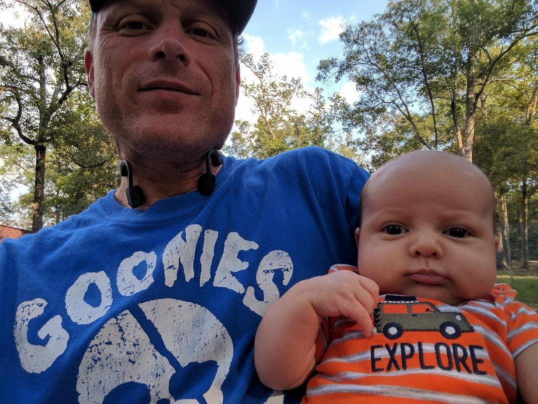 Outside with the littles.