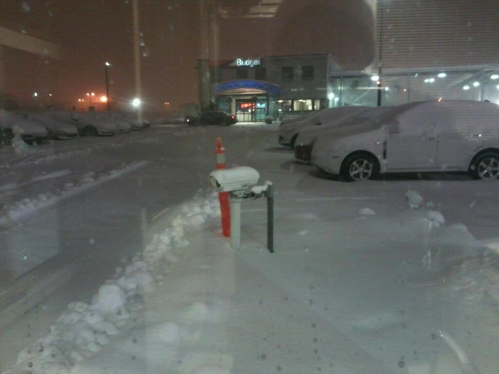 At the airport