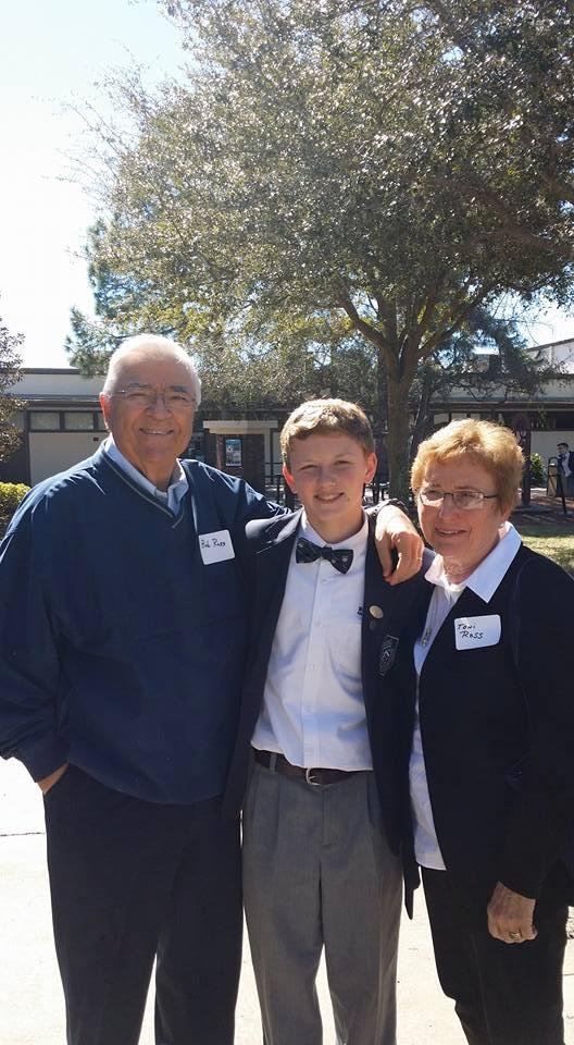 Another grad parents day today...this time with grandson Austin Dean @ Tampa Brkeley Prep....
