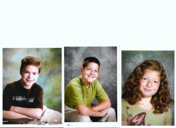 grand kids Sawyer-Brycen-Elyse