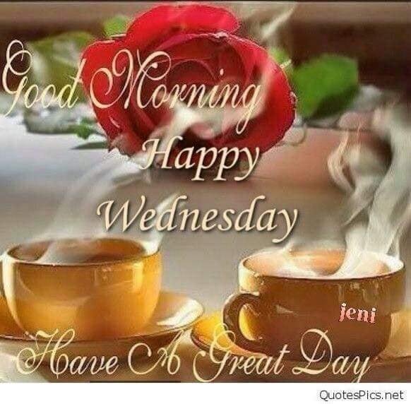 Happy Wednesday. I hope you enjoy your day. Stay warm.