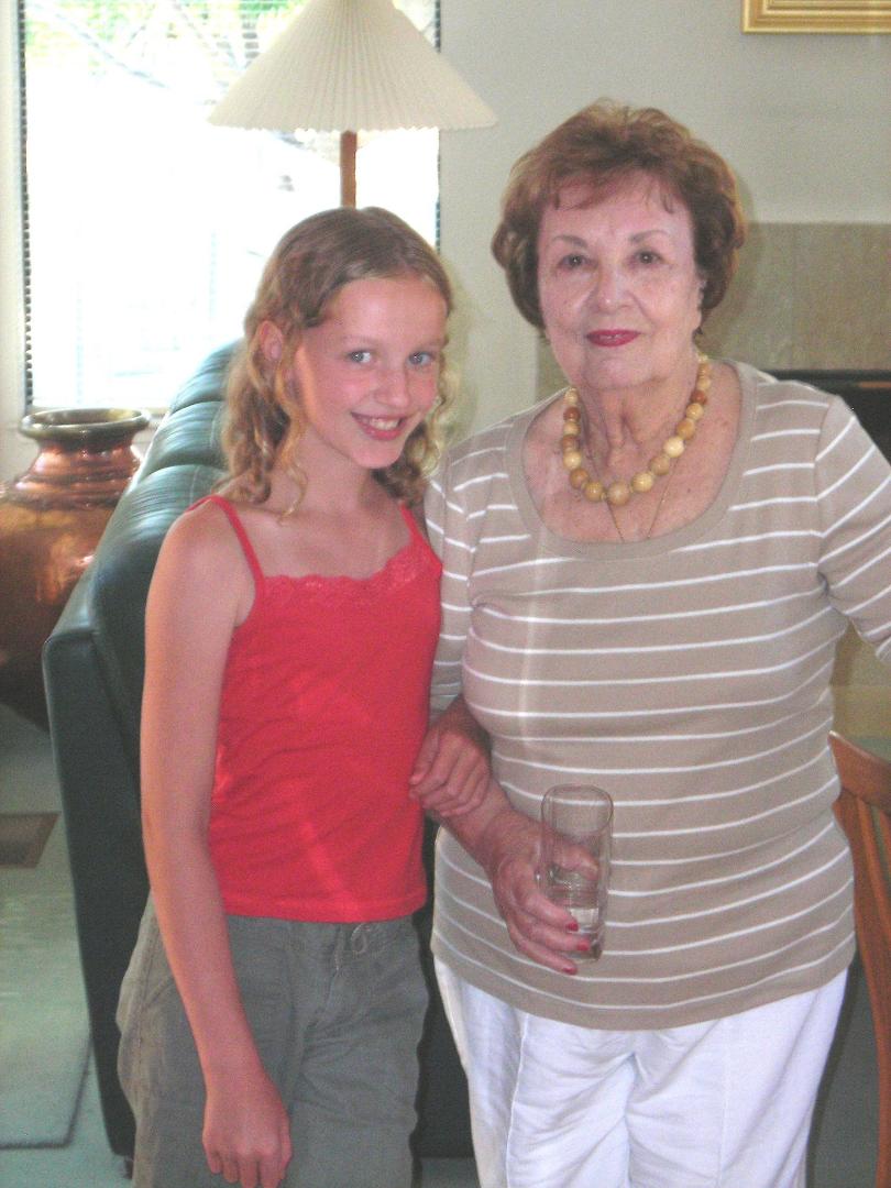 Happy Mother's Day Mom!
My mother and her granddaughter, both named Adriana.