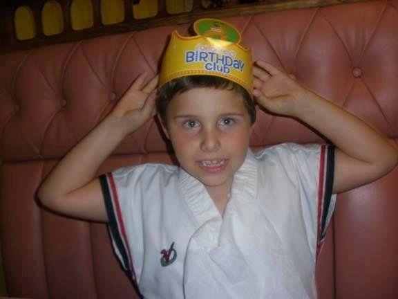 BABY YOU CAN DRIVE MY CAR!
Eight years ago (and it seems like yesterday...really!) he was king of the dojang, but at 6:36 pm he will be eligible to get his learner's permit (though he'll have to wait til early release Wedne