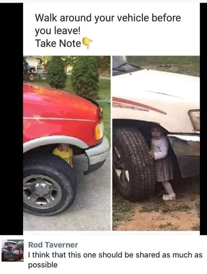 Please let’s always be guided as we look out for the kids 😢